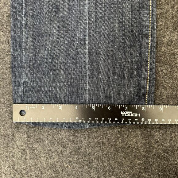 7 For All Mankind Jeans Women's 27 Blue Bootcut Made in USA Denim - Picture 7 of 12